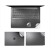 Zestaw naklejek Microsoft Surface Laptop 3,4,5,6 13,5' SZARY