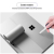 Srebrna naklejka na tablet Microsoft Surface Go, Go 2, Go 3, Go 4 (tylna)