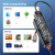 Koncentrator 6w1 usb-c z kablem 30cm na hdtv 4k@60hz 5Gb 2xUSB A 3.0 i czytnik kart SD/TF pd