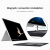 Klawiatura Bluetooth z podświetleniem i płytką dotykową Surface Pro 4/5/6/7/7+ CIEMNOSZARY