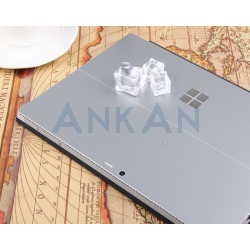 Srebrna naklejka na tablet Microsoft Surface Pro 7 (tylna)