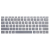Nakładki na klawisze US do Microsoft Surface Laptop 3/4/5 SZARY