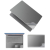 Zestaw naklejek do Microsoft Surface Laptop Go SZARY