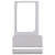 Taca na karty SIM (srebrna) dla Microsoft Surface Pro 7+  LTE