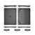 Mocne etui dla Microsoft Surface Laptop 7 13,8 2036 CZARNY