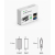 Ładowarka samochodowa 15V 6,66A 100W do Microsoft Surface