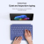 Klawiatura podświetlana magnetyczna BT do Microsoft Surface Pro 12 SZARA