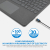 Rysik i klawiatura podświetlana magnetyczna Bluetooth 5.8 dla Microsoft Surface Pro X/8/9/10/11 SZARY