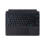 Klawiatura podświetlana magnetyczna Bluetooth 5.0 dla Microsoft Surface Pro X/8/9/10/11 CZARNY