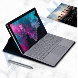 Pokrowiec etui case dla Microsoft Surface Pro 4 5 6 7 12,3 CIEMNORÓŻOWY