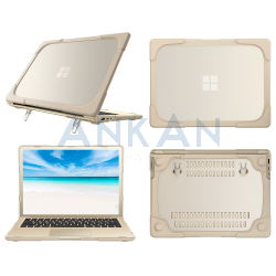 Mocne etui dla Microsoft Surface Laptop 1/2/3/4 13,5 1769/1867/1950/1958 SZARY