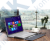 Futerał z podstawką dla Microsoft Surface Book 1 2 3 13,5 cali SZARY