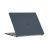 Ciemne matowe etui PC do MICROSOFT SURFACE LAPTOP 3 4 13,5" z Alcantrą klawiaturą