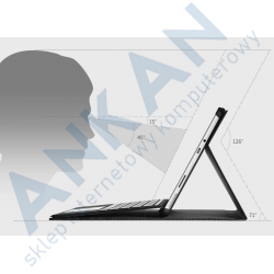 pokrowiec etui case dla Microsoft Surface Pro 4 / 5 / 6 / 7 SZARY